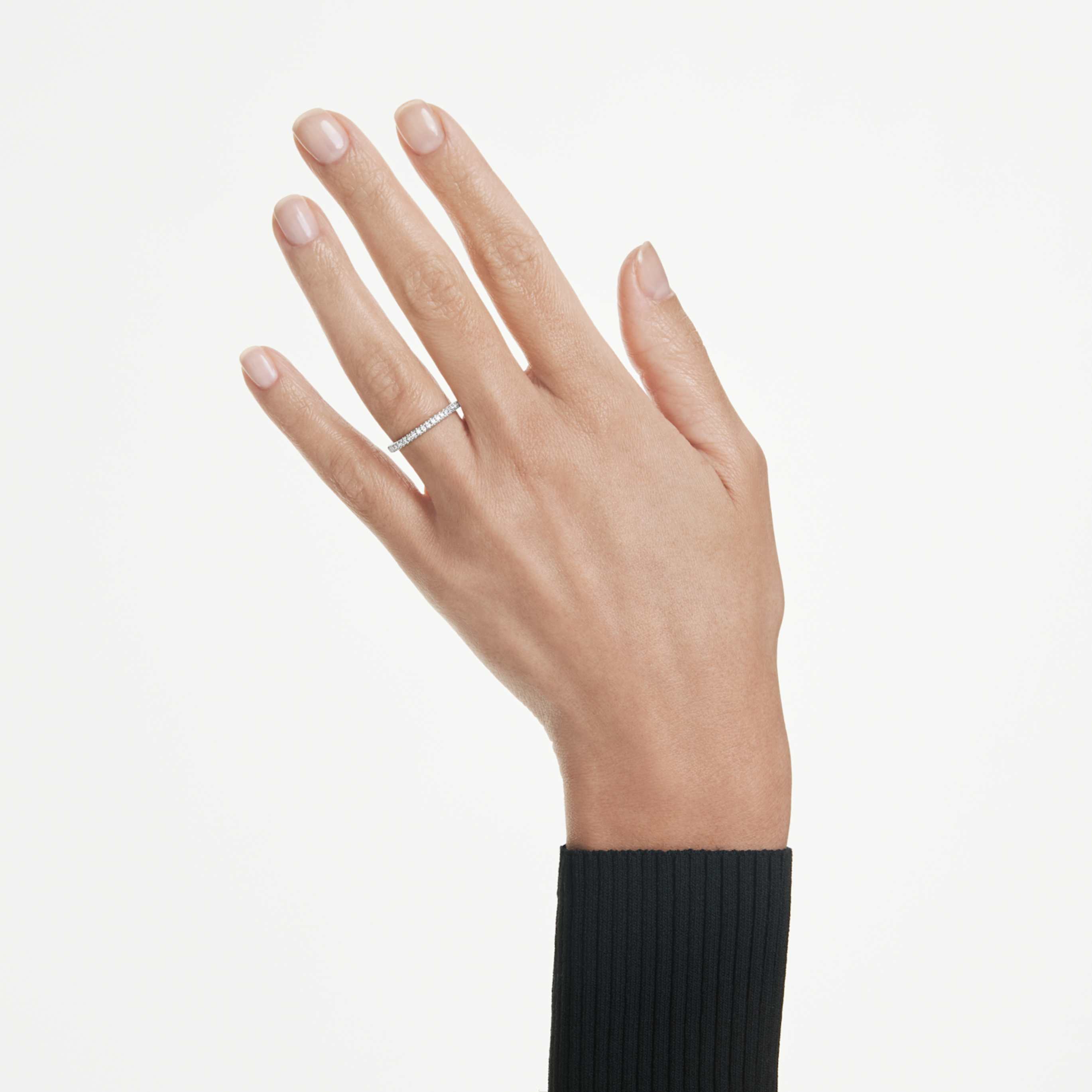 Swarovski Eternity band ring Lab-grown diamonds 0.2 ct tw, Round shape, 14K yellow gold