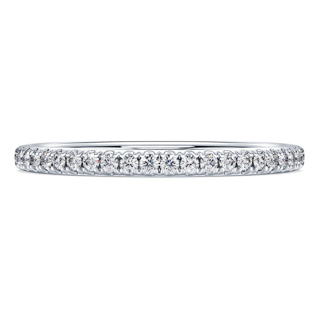 Swarovski Eternity band ring Lab-grown diamonds 0.2 ct tw, Round shape, 14K white gold