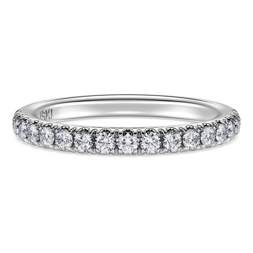 Swarovski Eternity band ring Lab-grown diamonds 0.4 ct tw, Round shape, 14K white gold