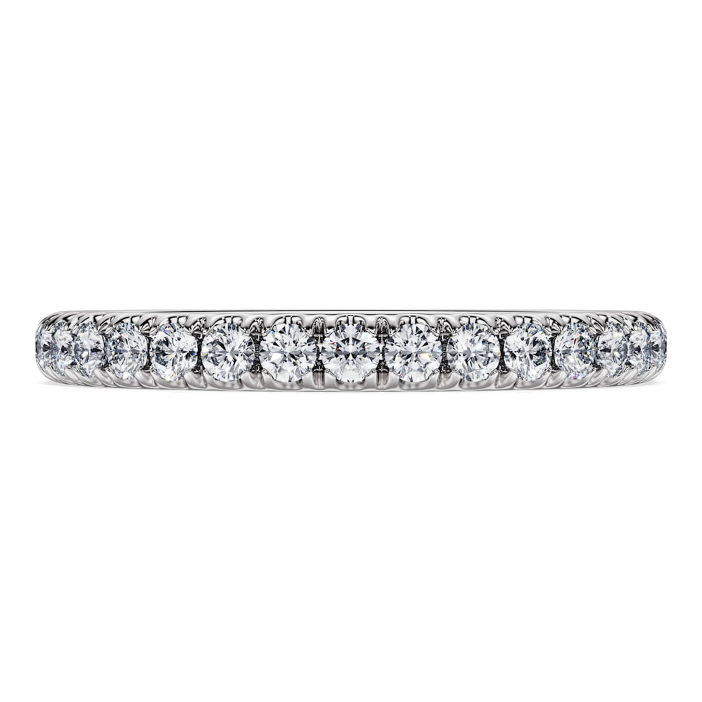 Swarovski Eternity band ring Lab-grown diamonds 0.4 ct tw, Round shape, 14K white gold