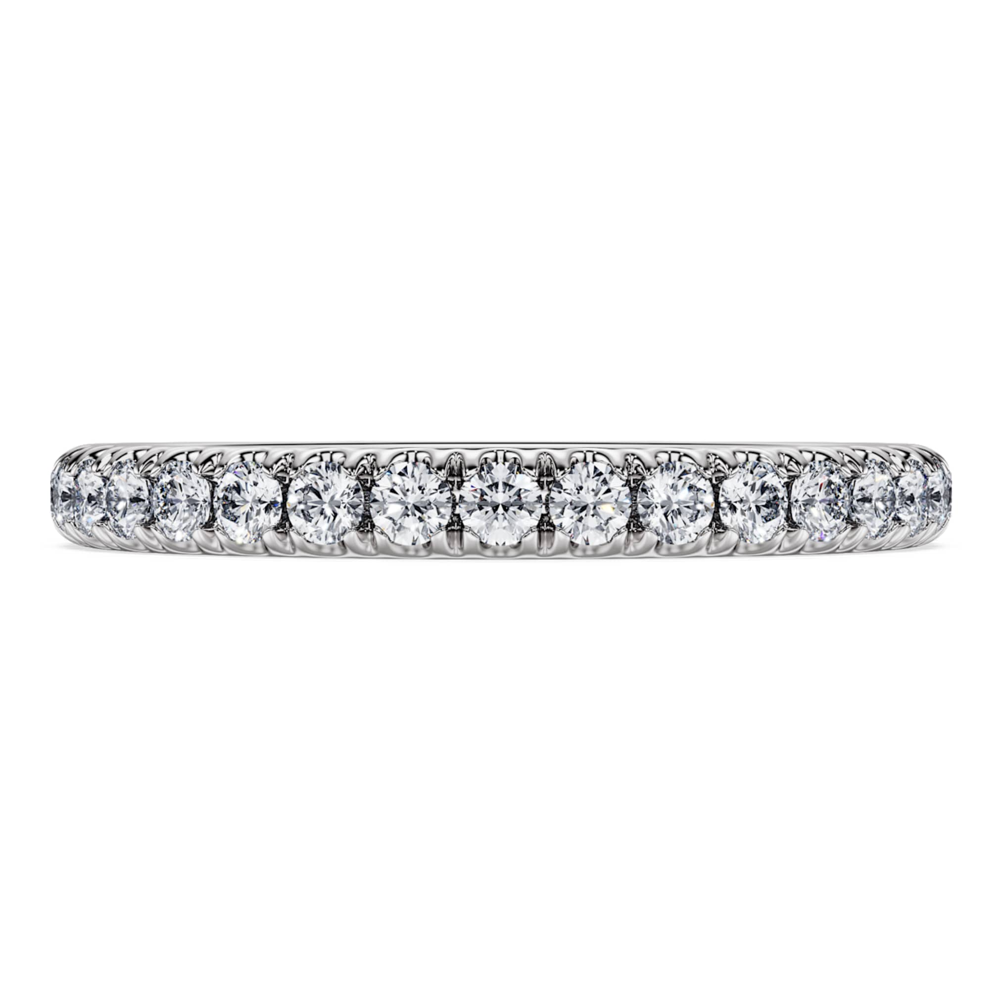 Swarovski Eternity band ring Lab-grown diamonds 0.4 ct tw, Round shape, 14K white gold