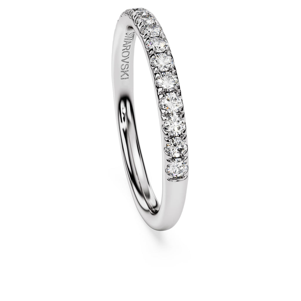 Swarovski Eternity band ring Lab-grown diamonds 0.4 ct tw, Round shape, Sterling silver