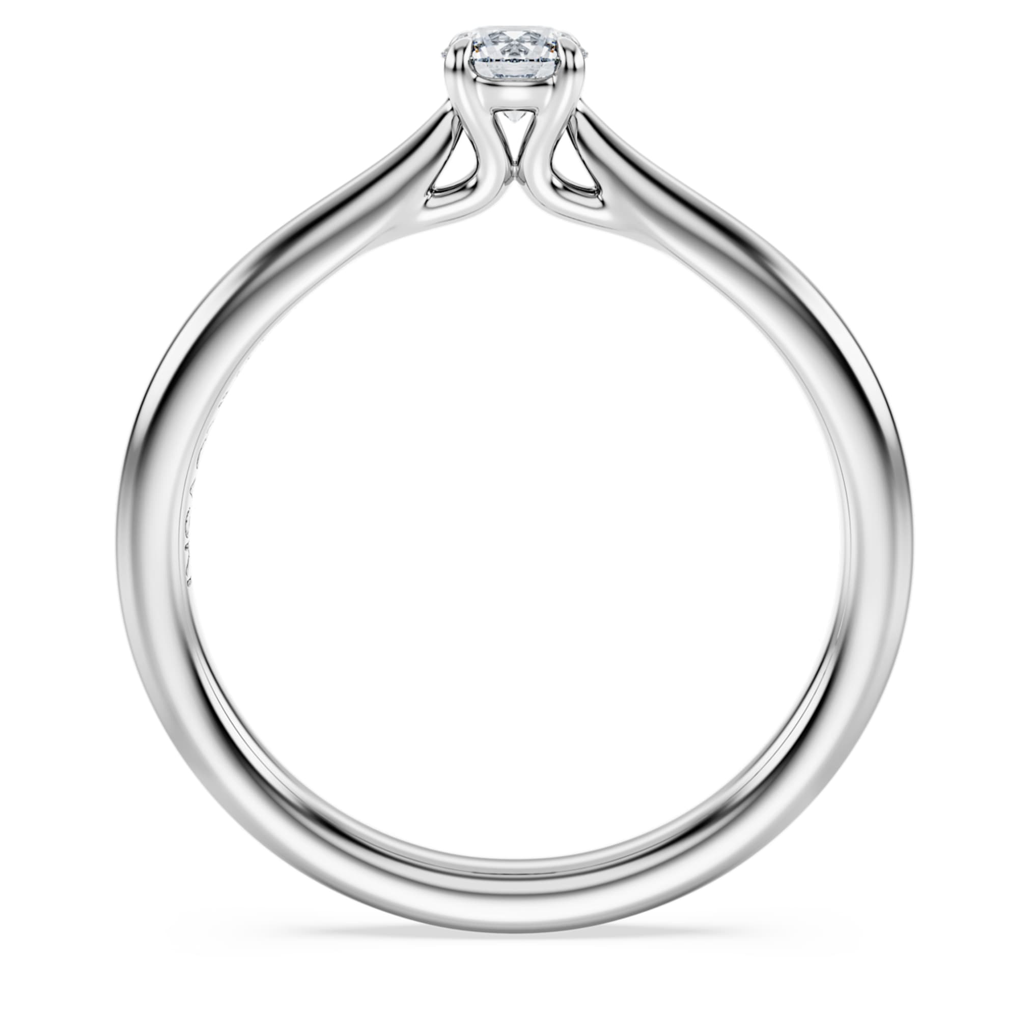Swarovski Eternity solitaire ring Lab-grown diamonds 0.25 ct tw, Round shape, Sterling silver