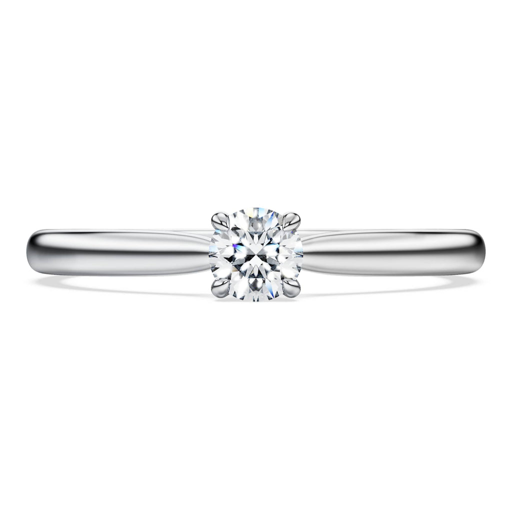 Swarovski Eternity solitaire ring Lab-grown diamonds 0.25 ct tw, Round shape, Sterling silver