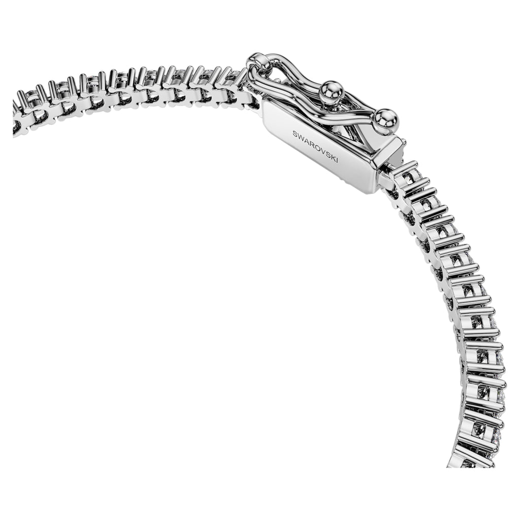 Swarovski Eternity Tennis bracelet Lab-grown diamonds 3 ct tw, Round shape, 14K white gold