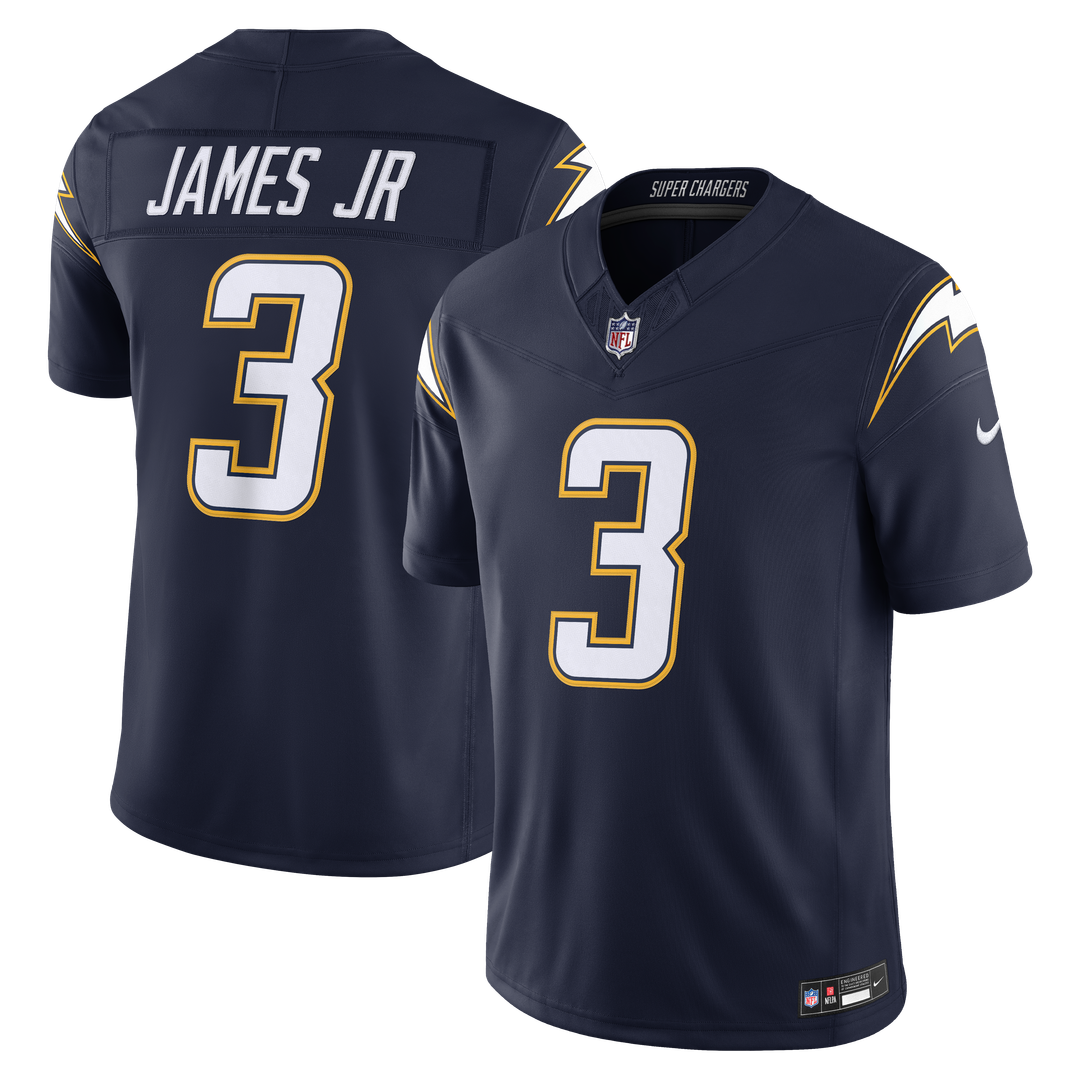 Derwin James Jr. Los Angeles Chargers Nike Navy Alternate Super Chargers Vapor F.U.S.E. Stitched Limited Jersey