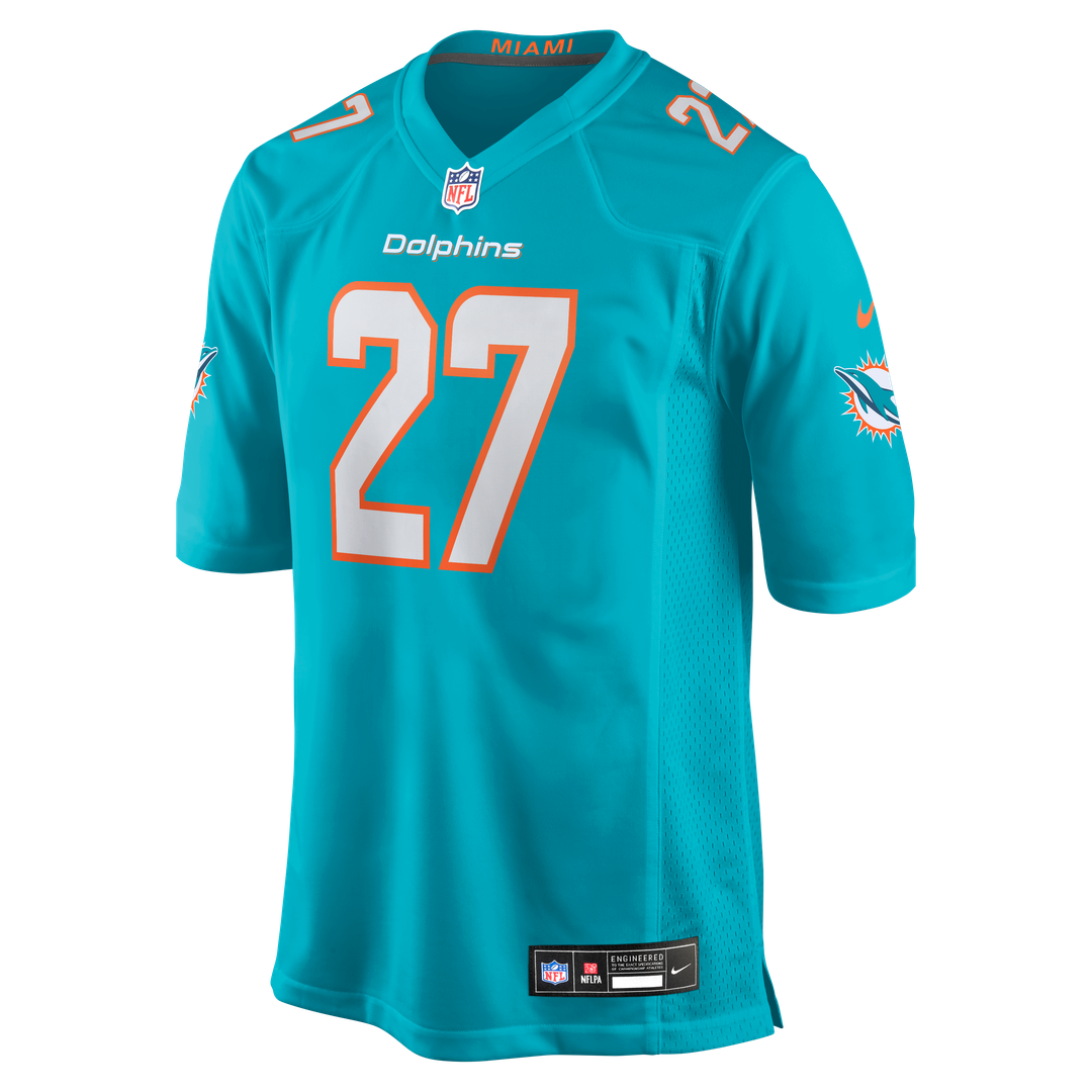 Ethan Bonner Miami Dolphins Nike Aqua Game Jersey