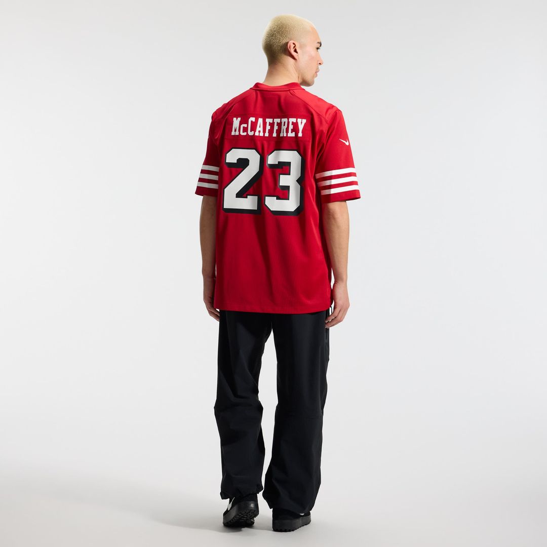 Christian McCaffrey San Francisco 49ers Nike Scarlet Alternate Game Player Jersey