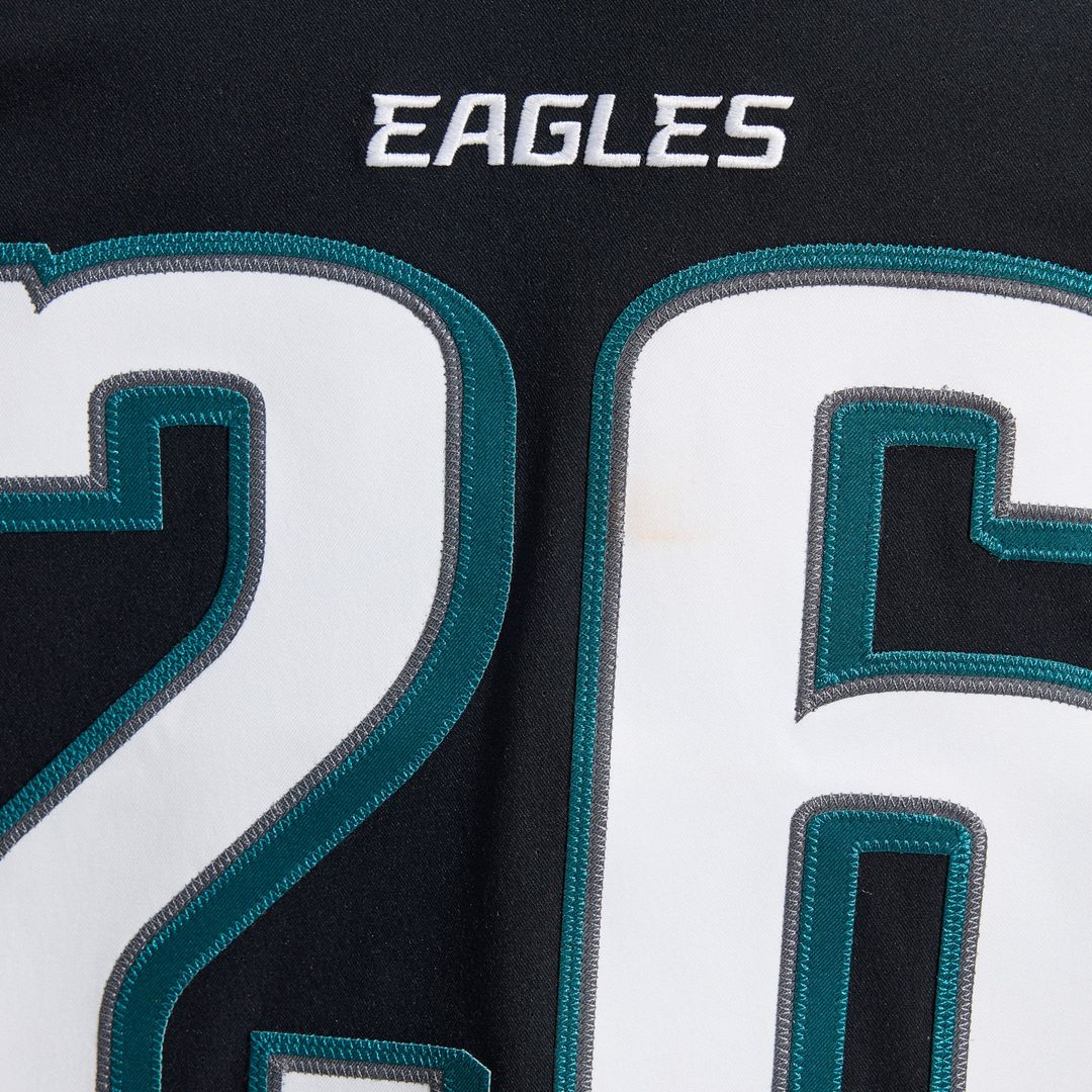 Saquon Barkley Philadelphia Eagles Nike Black Alternate Vapor F.U.S.E. Elite Jersey