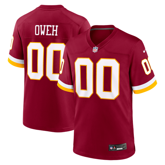 Odafe Oweh Washington Commanders Nike Burgundy Game Jersey
