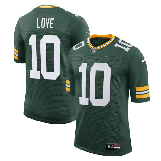Jordan Love Green Bay Packers Nike Green Team Vapor Untouchable Limited Jersey