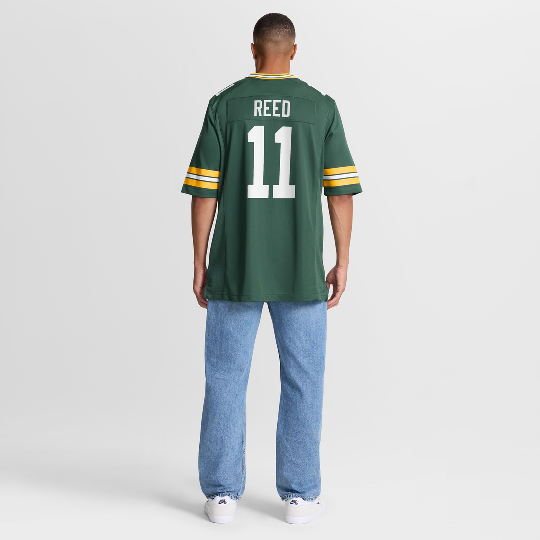 Jayden Reed Green Bay Packers Nike Green Game Jersey