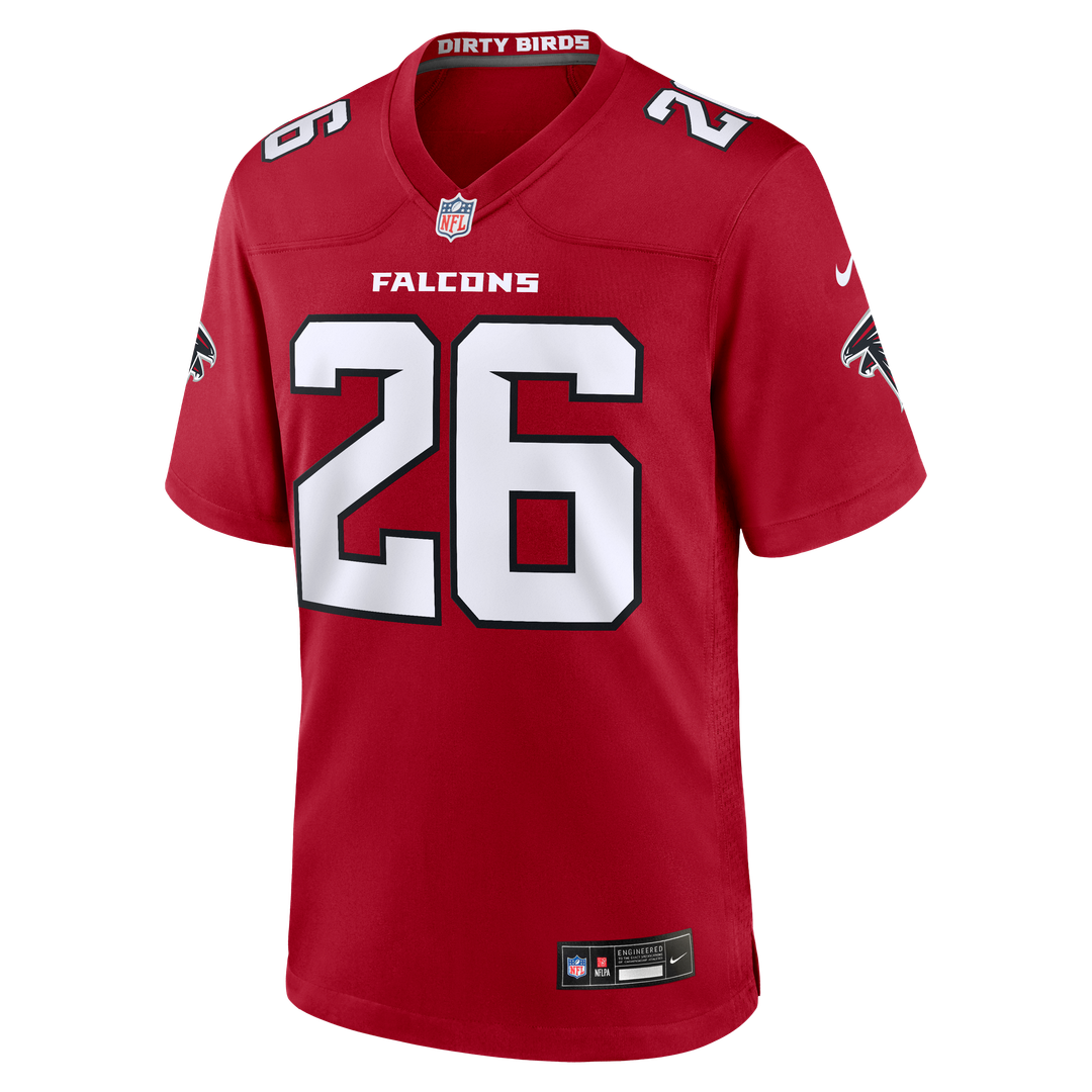 CJ Henderson Atlanta Falcons Nike Red Team Game Jersey