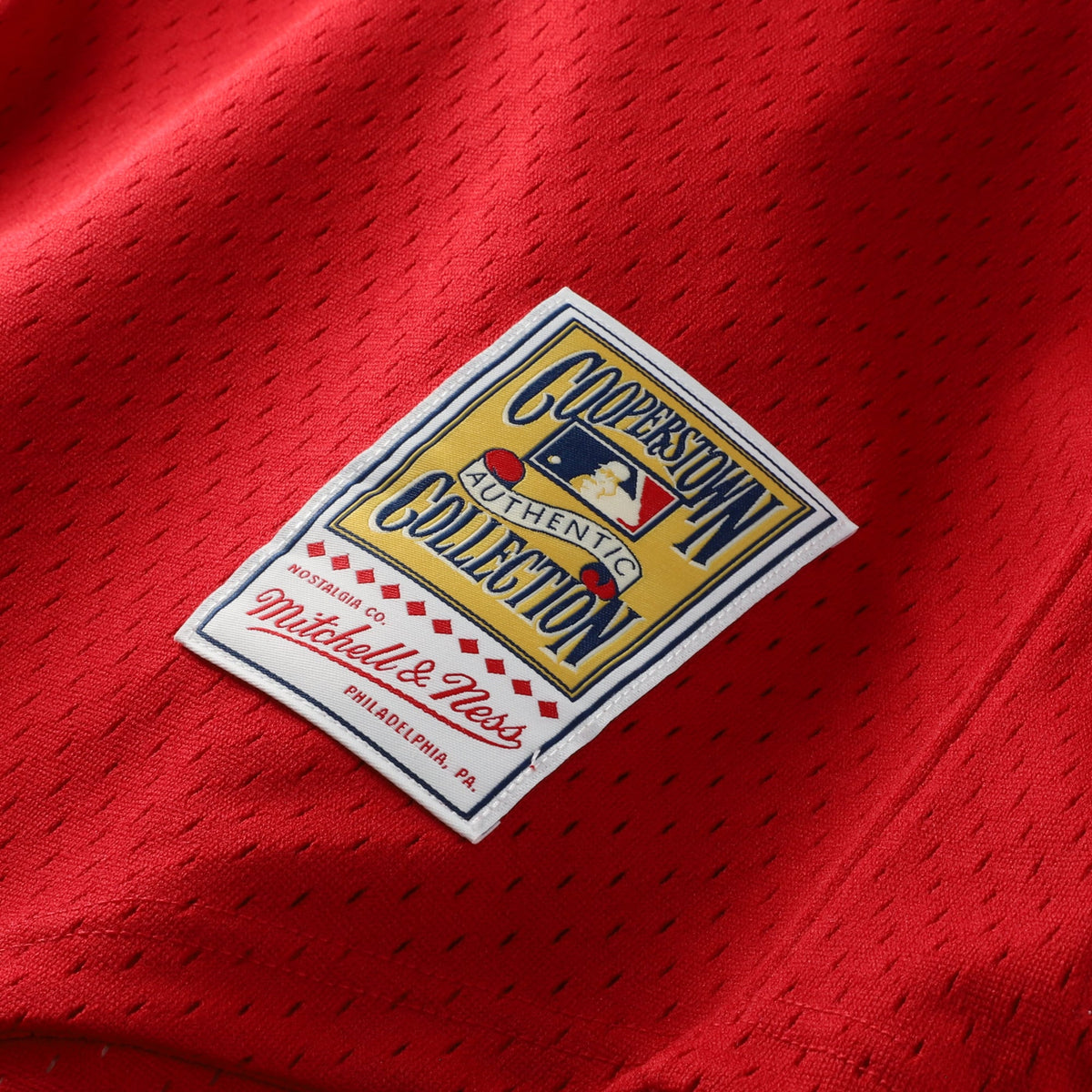St. Louis Cardinals Ozzie Smith Mitchell & Ness Navy Authentic Batting Practice Jersey