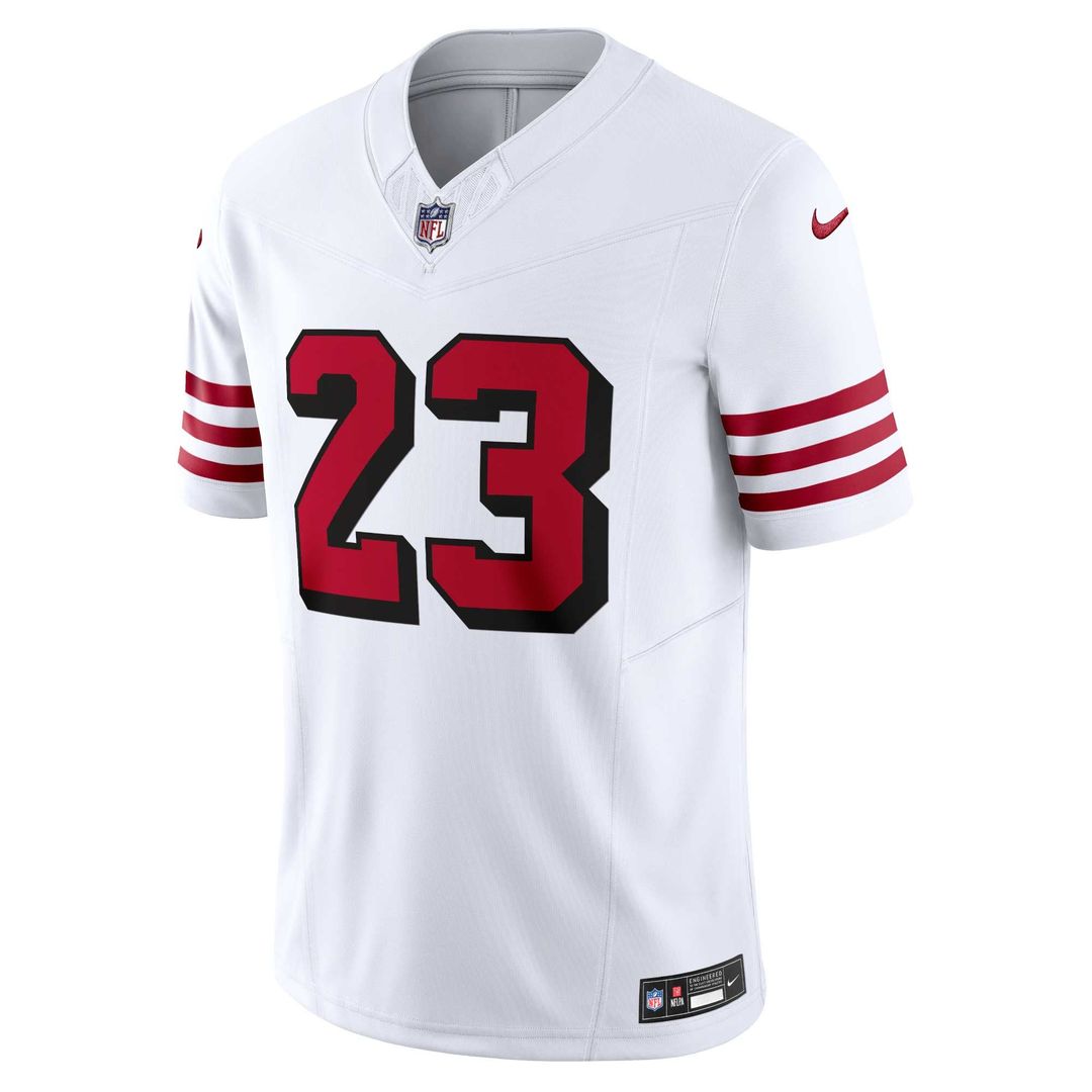 Christian McCaffrey San Francisco 49ers Nike Scarlet Vapor F.U.S.E. Limited Jersey