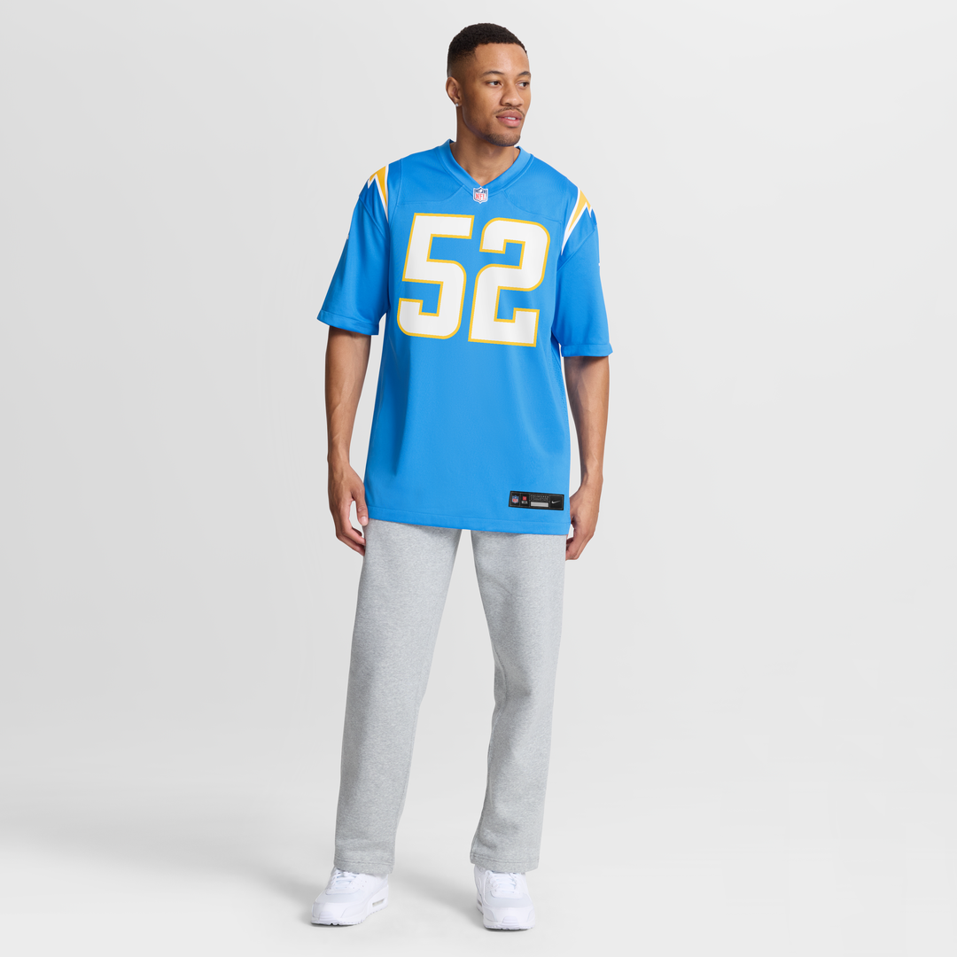 Khalil Mack Los Angeles Chargers Nike Powder Blue Game Jersey