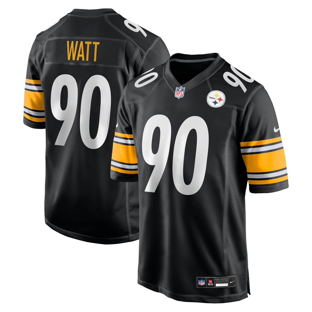 T.J. Watt Pittsburgh Steelers Nike Gold Alternate 1933 Throwback Game Jersey