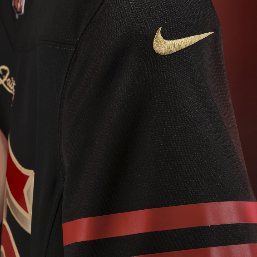 Christian McCaffrey San Francisco 49ers Nike Black Rivalries Collection Stitched Limited Jersey