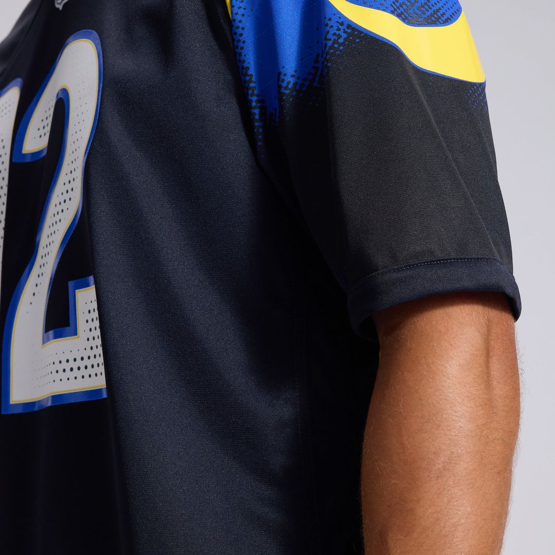 Puka Nacua Los Angeles Rams Nike Dark Blue Rivalries Collection Game Jersey
