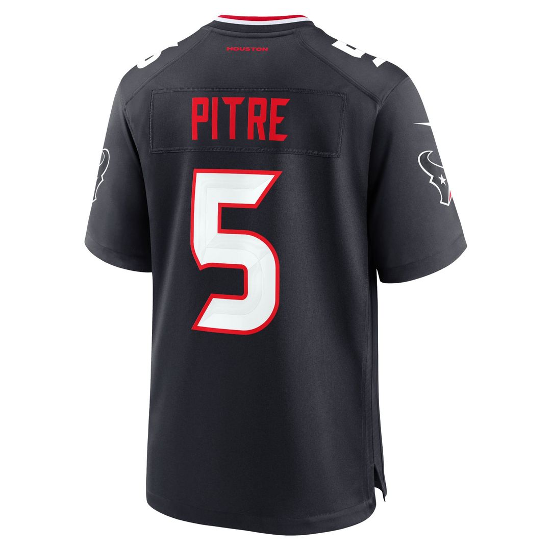 Jalen Pitre Houston Texans Nike Navy Game Jersey