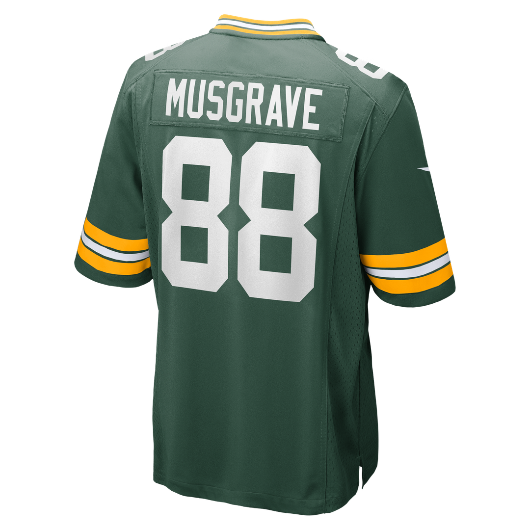 Luke Musgrave Green Bay Packers Nike Green Game Jersey
