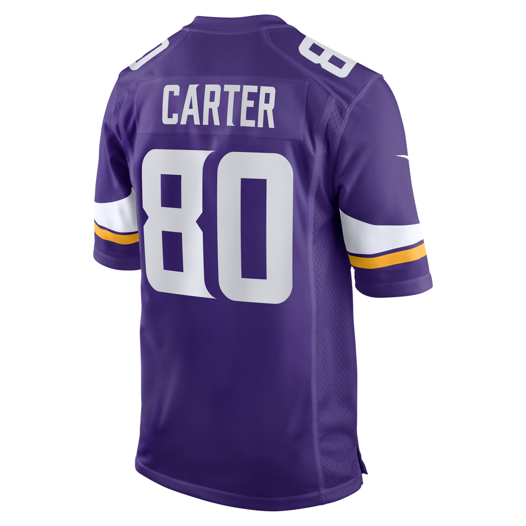 Cris Carter Minnesota Vikings Nike Purple Game Retired Player Jersey