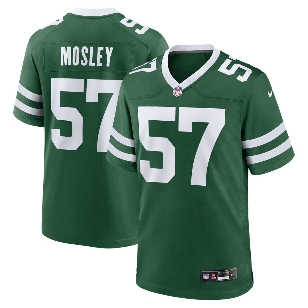 C.J. Mosley New York Jets Nike Legacy Green Team Game Jersey