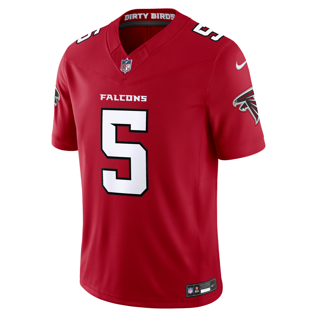 Drake London Atlanta Falcons Nike Black Alternate Throwback Vapor F.U.S.E. Stitched Limited Jersey