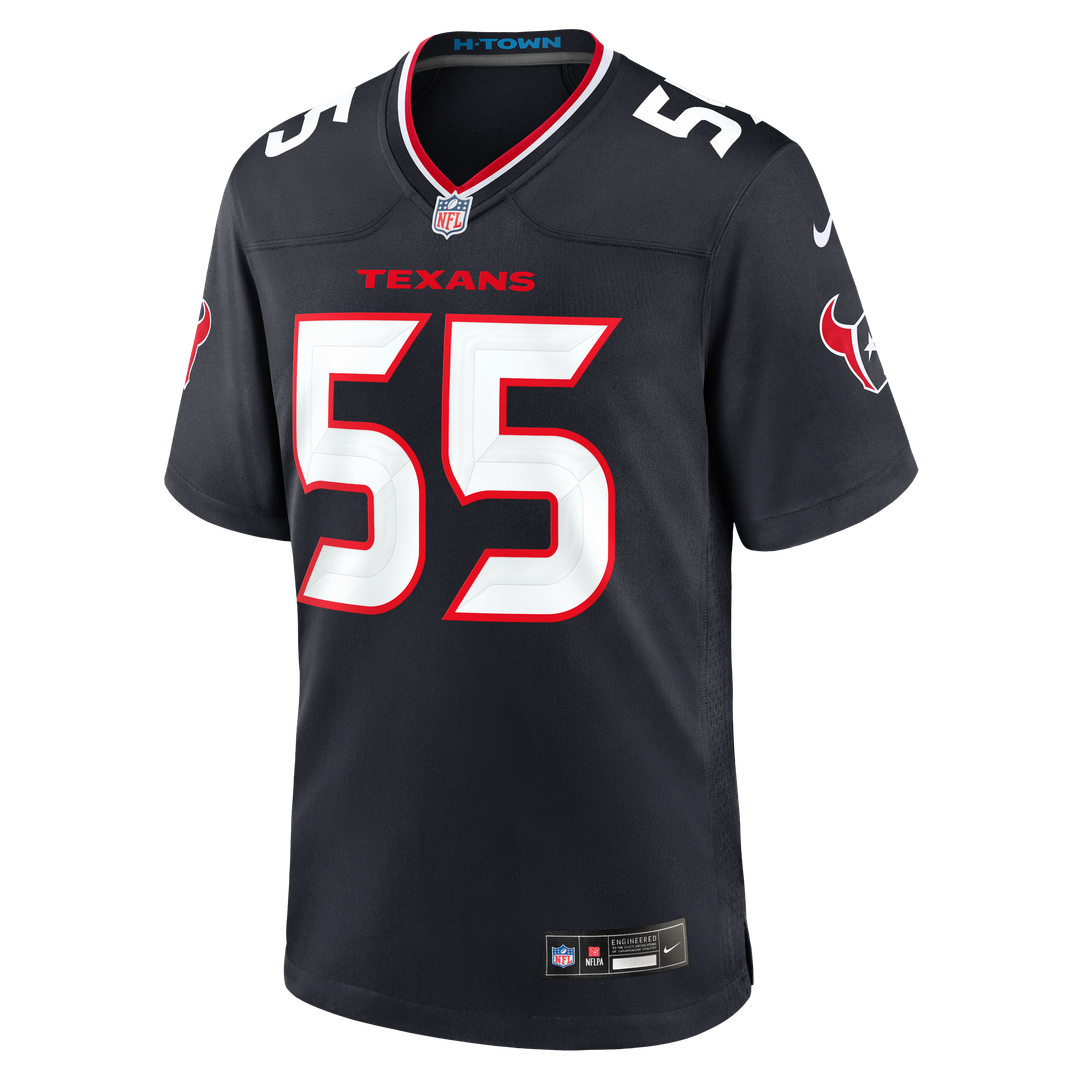Danielle Hunter Houston Texans Nike Navy Team Game Jersey