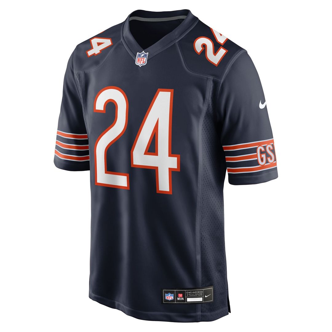 Nick McCloud Chicago Bears Nike Navy Team Game Jersey