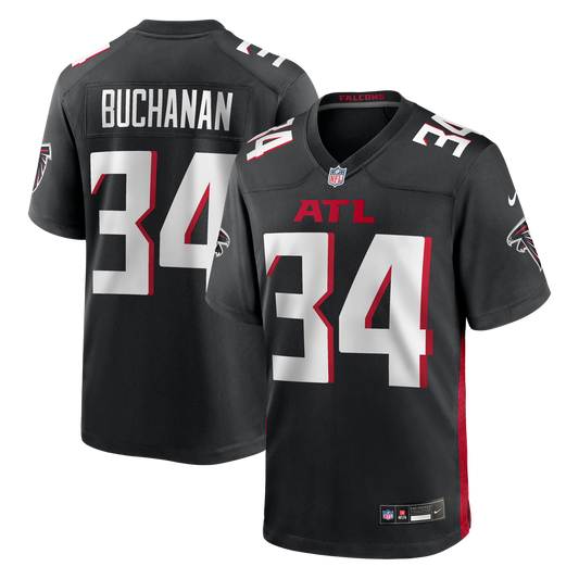 Ray Buchanan Atlanta Falcons Nike Black Game Retired Player Jersey