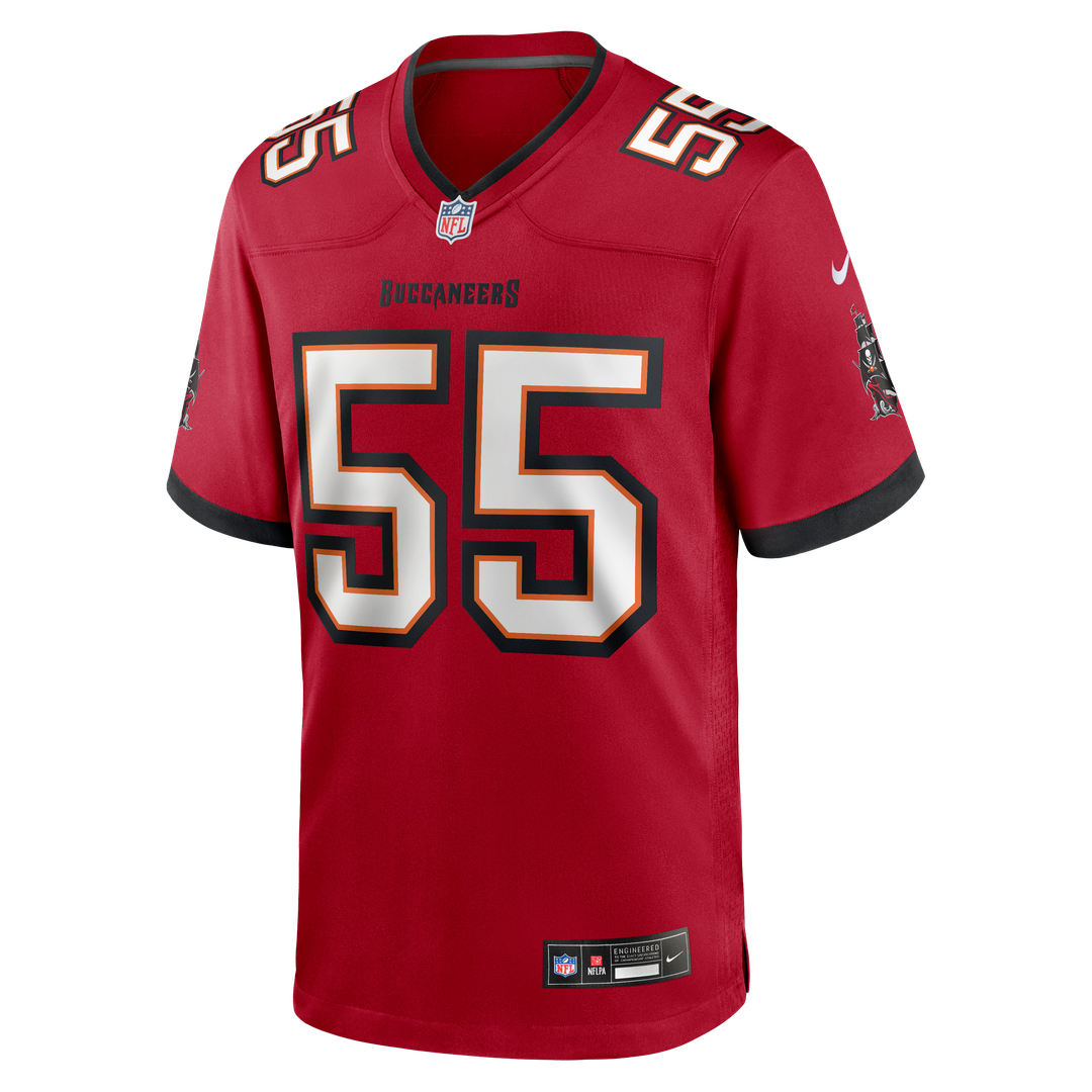 Derrick Brooks Tampa Bay Buccaneers Nike Red Game Retired Player Jersey