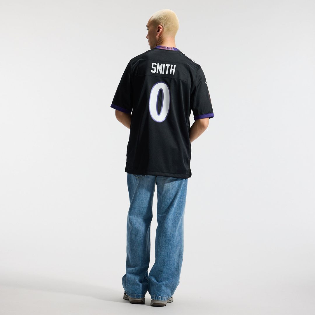 Roquan Smith Baltimore Ravens Nike Purple Alternate Game Jersey