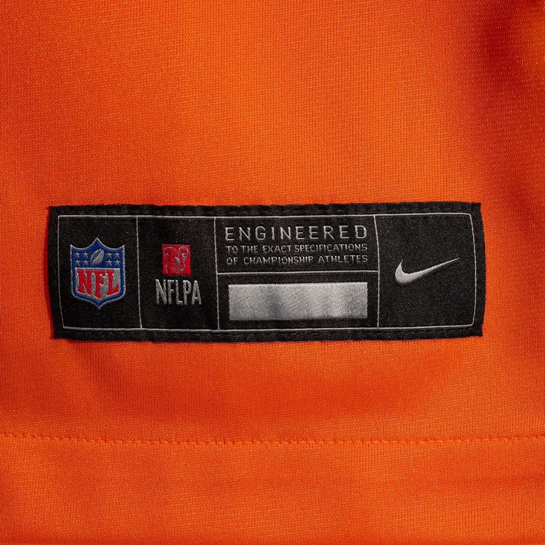 Quinn Meinerz Denver Broncos Nike Orange Team Game Jersey