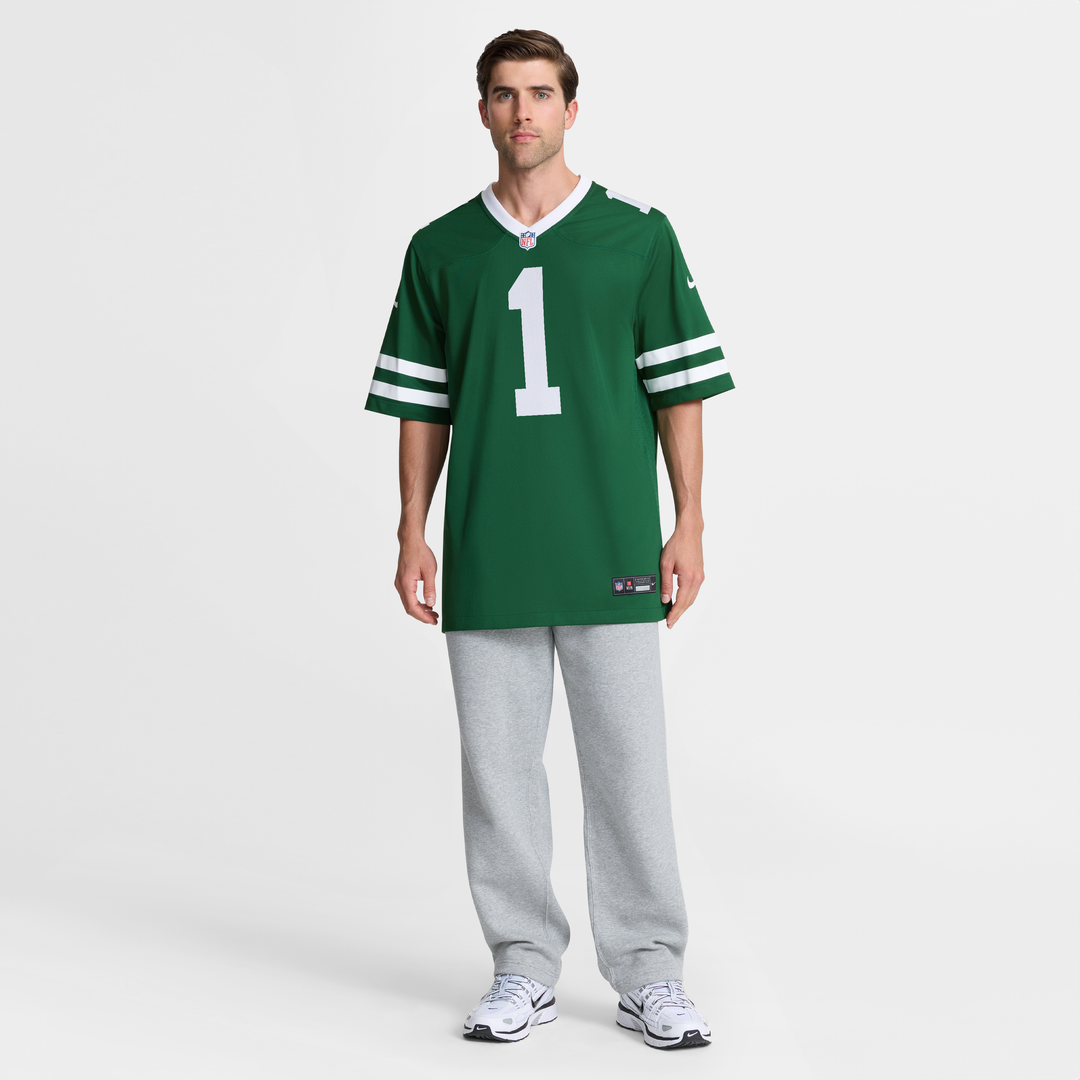 Ahmad Sauce Gardner New York Jets Nike Legacy Green Game Jersey
