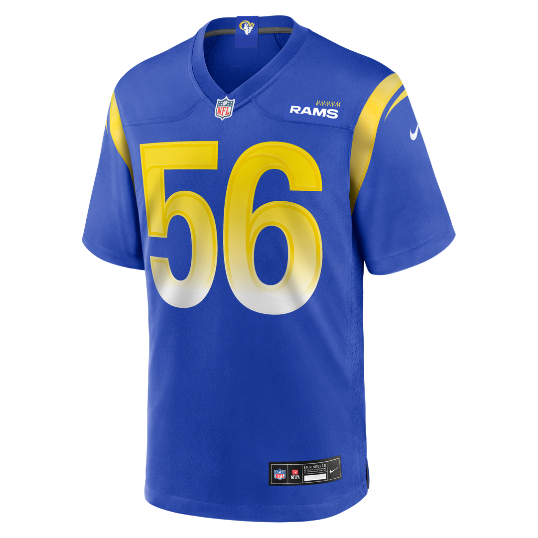 London Fletcher Los Angeles Rams Nike Royal Game Retired Player Jersey
