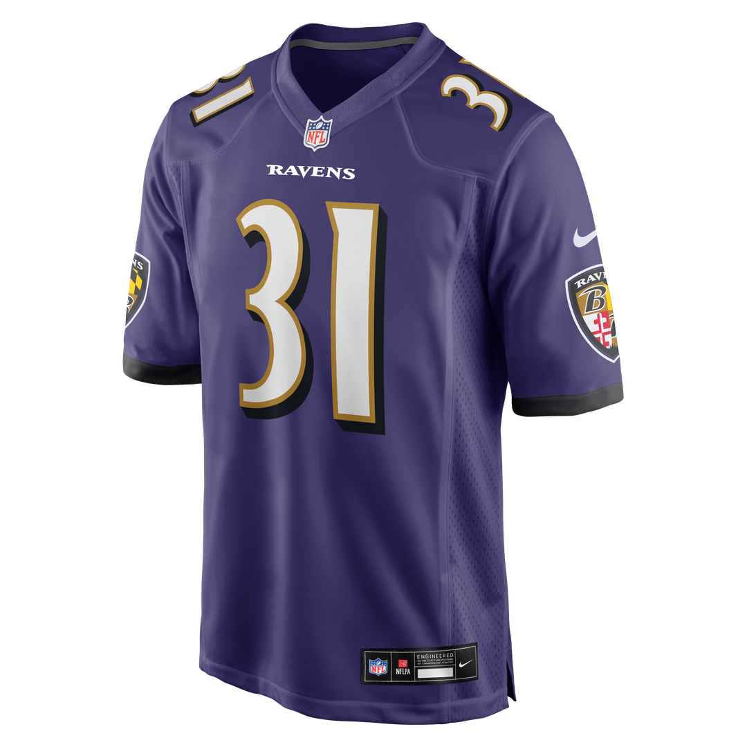 Jamal Lewis Baltimore Ravens Nike Purple Game Retired Player Jersey