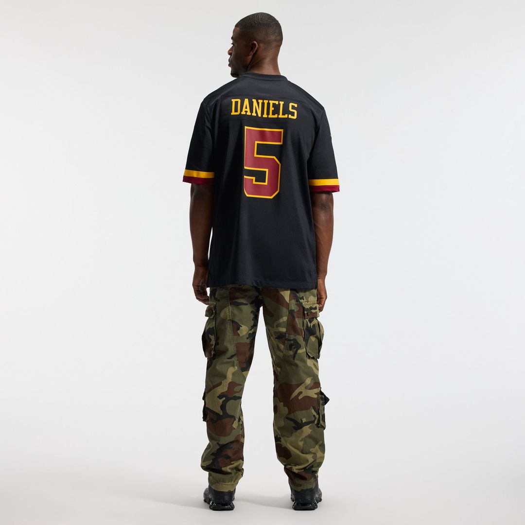 Jayden Daniels Washington Commanders Nike Burgundy Game Jersey