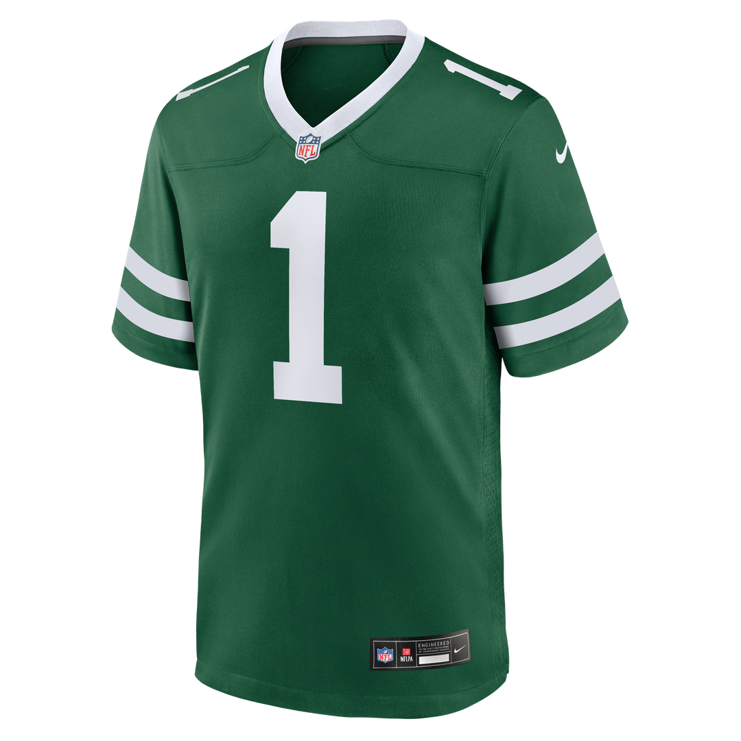 David Bailey New York Jets Nike Green Team Game Jersey