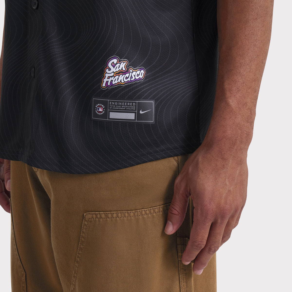 San Francisco Giants Nike Anthracite 2025 City Connect Limited Jersey