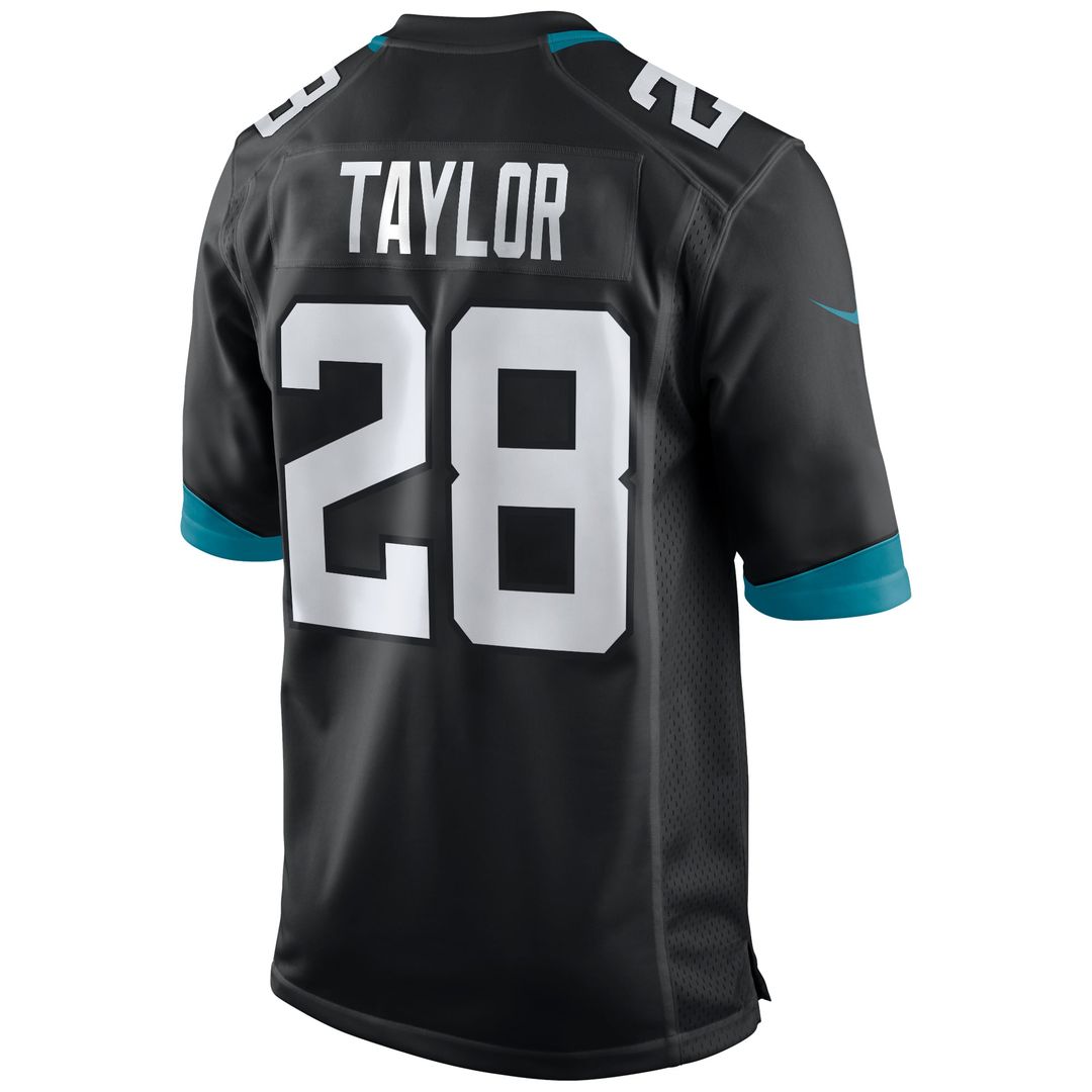 Fred Taylor Jacksonville Jaguars Nike Black Retired Player Alternate Game Jersey