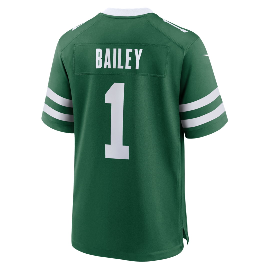 David Bailey New York Jets Nike Green Team Game Jersey