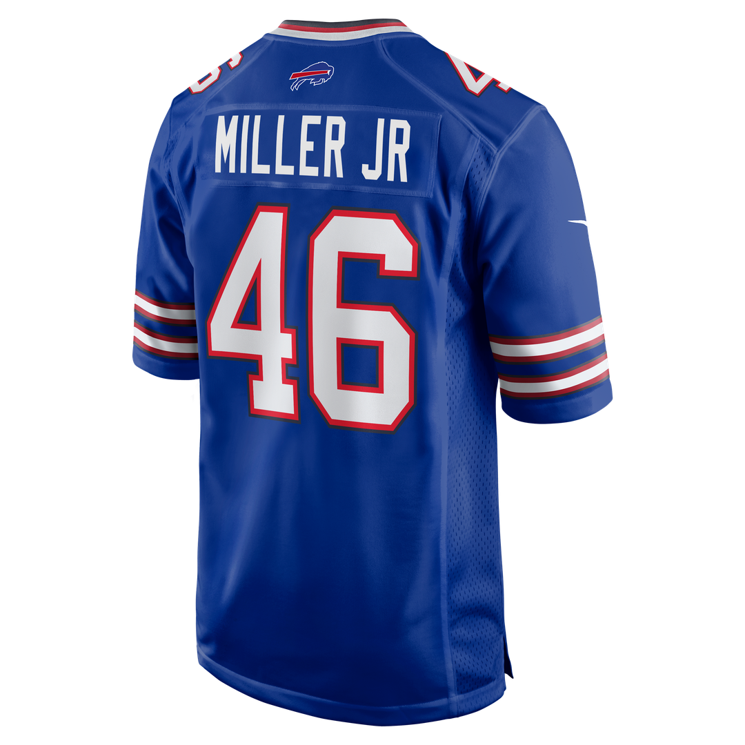 DJ Miller Jr. Buffalo Bills Nike Royal Team Game Jersey