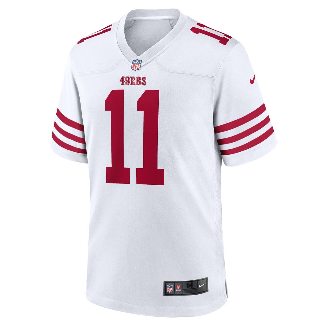 Brandon Aiyuk San Francisco 49ers Nike Scarlet Game Player Jersey