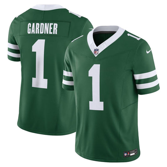 Ahmad Sauce Gardner New York Jets Nike Legacy Green Vapor F.U.S.E. Limited Jersey