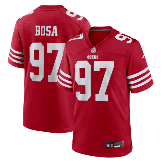 Nick Bosa San Francisco 49ers Nike Scarlet Player Game Jersey