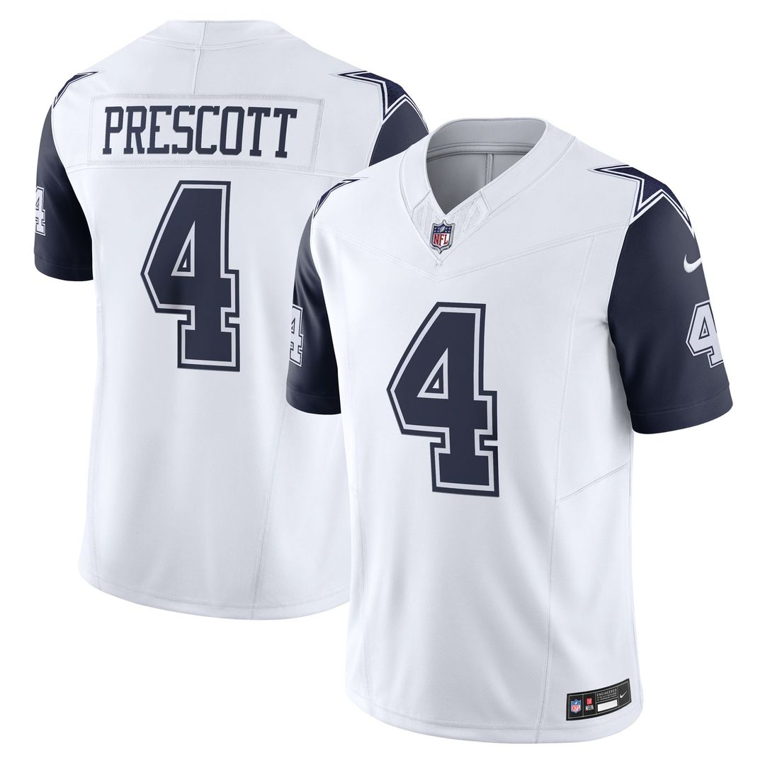Dak Prescott Dallas Cowboys Nike Navy Vapor F.U.S.E. Limited Jersey
