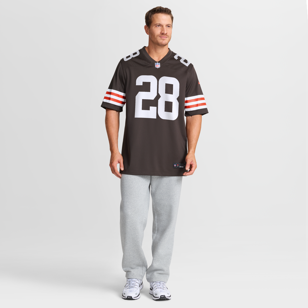 Jeremiah Owusu-Koramoah Cleveland Browns Nike Brown Game Player Jersey