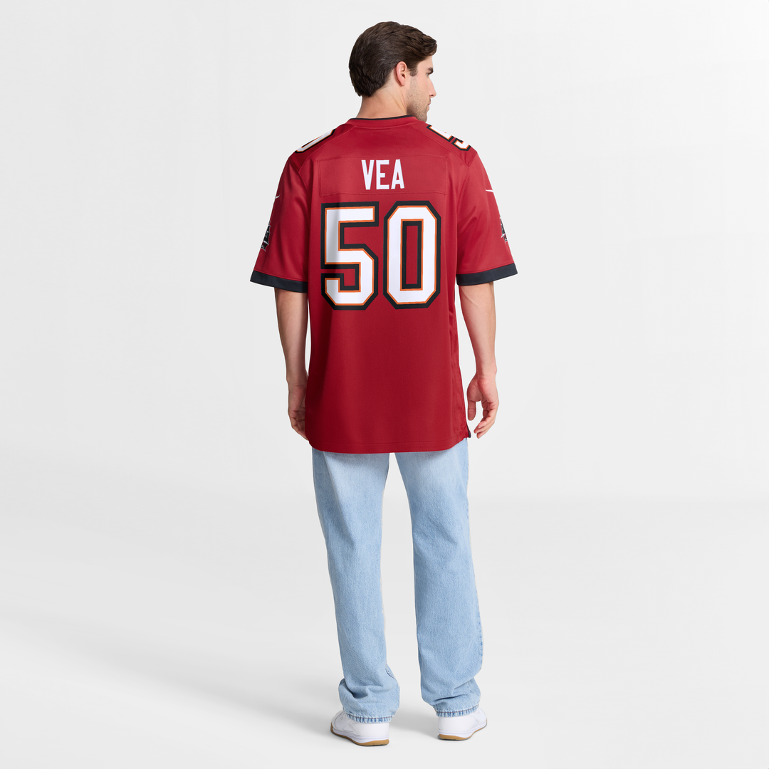 Vita Vea Tampa Bay Buccaneers Nike Red Game Jersey