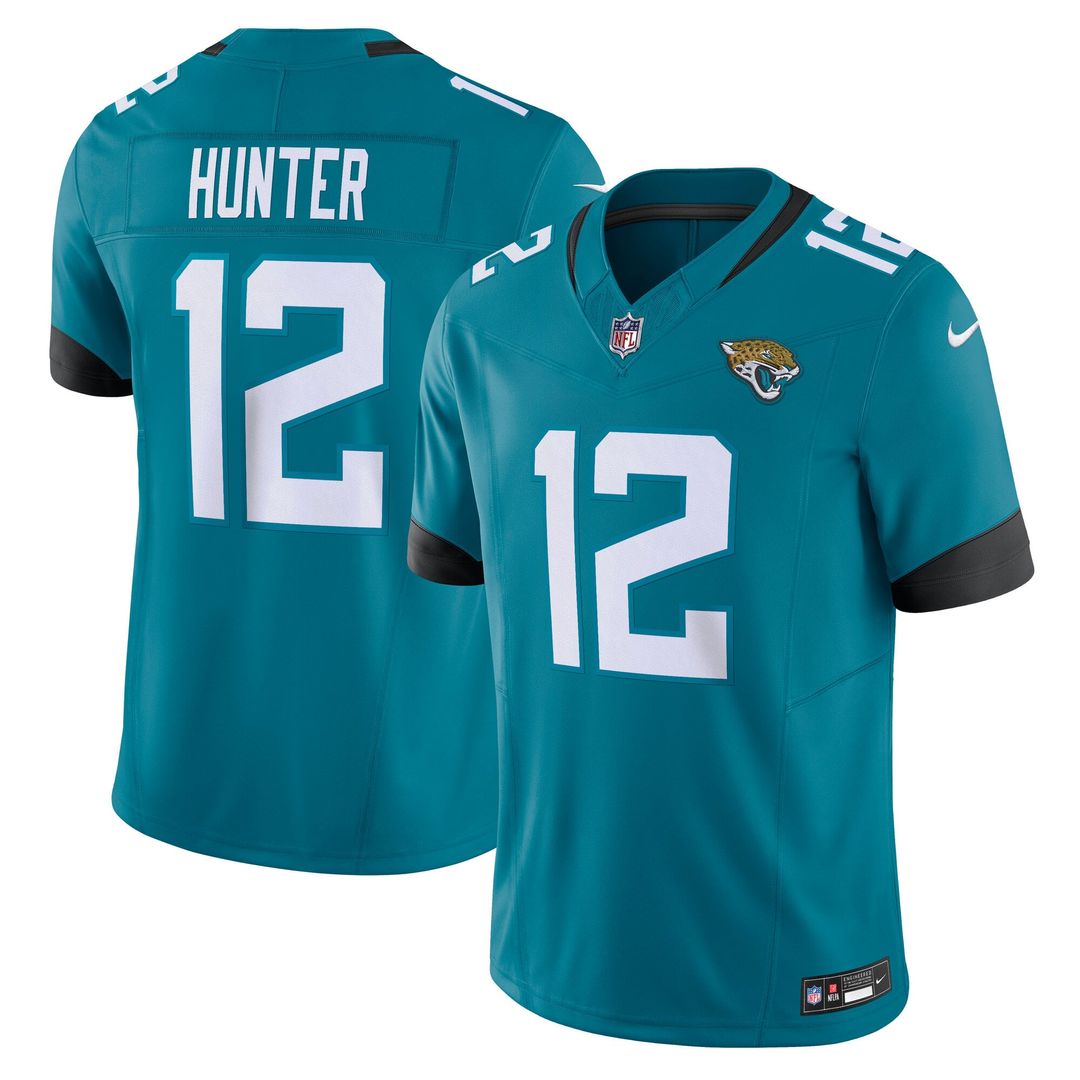 Travis Hunter Jacksonville Jaguars Nike Teal Team Limited Jersey